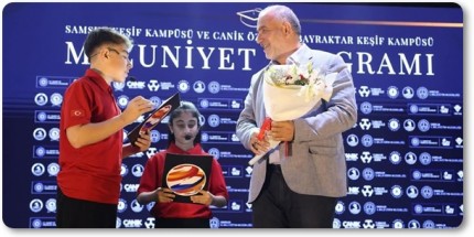 Canik Keşif Kampüsü'nde Mezuniyet Coşkusu